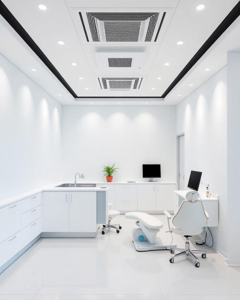 Modern clinic reception